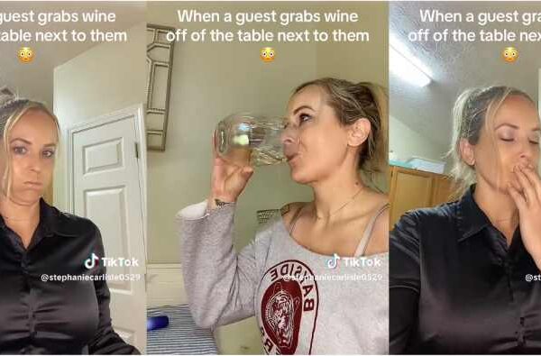 Taking Others’ Unfinished Wine Glasses