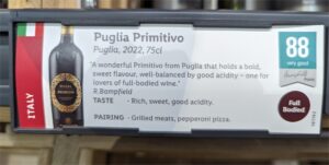 pugliaprimitivo (Duca di Sasseta Primitivo IGT)