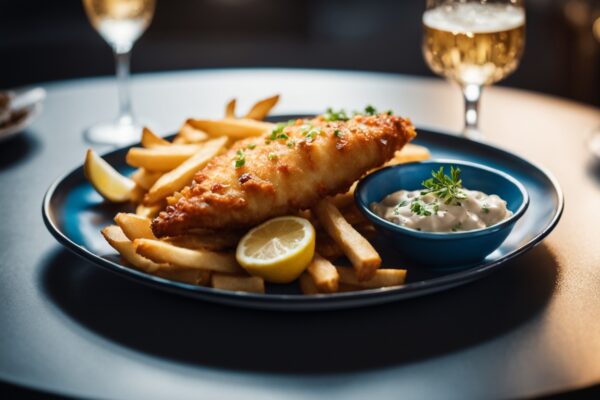 Wine With Fish and Chips