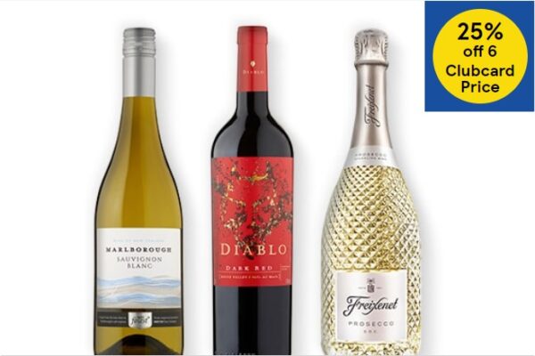 25% Off Wine at Tesco
