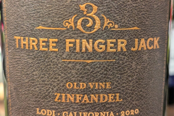 Three Finger Jack Old Vine Zinfandel