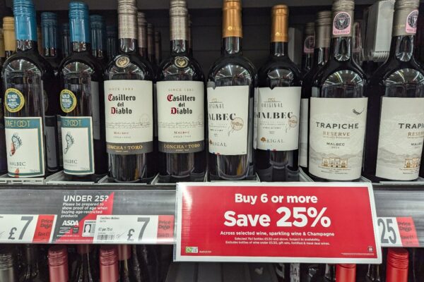 25% Off Wine at Asda