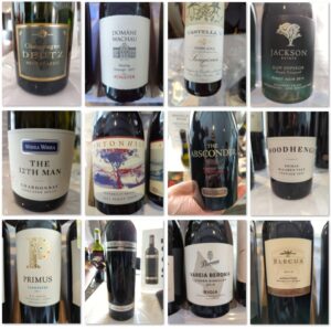 bottlelabels (Gonzalez Byass 21st Birthday Tasting)