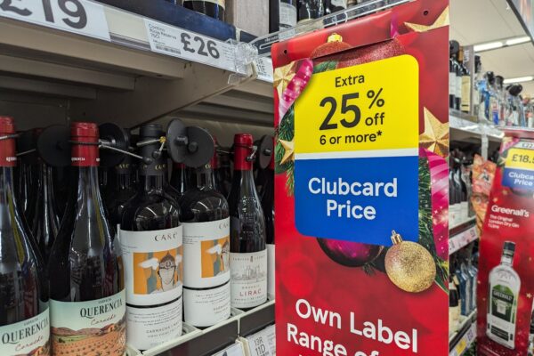 25% Off Wine at Tesco