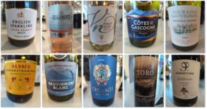 bottlelabels (Morrisons Spring Summer Press Tasting 2025)