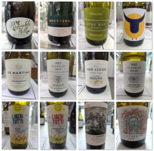 bottlelabels (M&S Spring Press Tasting)