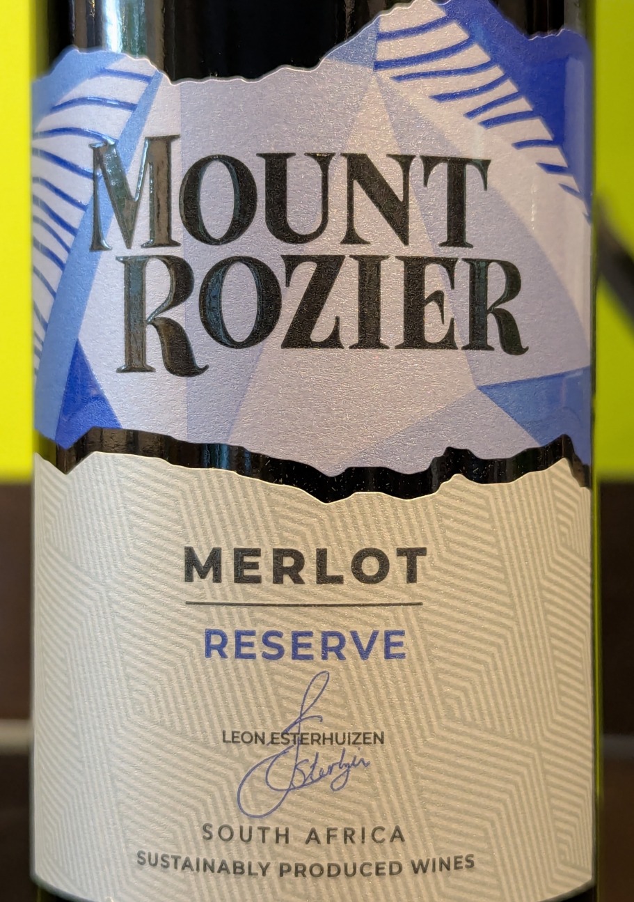 Mount Rozier Reserve Merlot – Wine Drinker