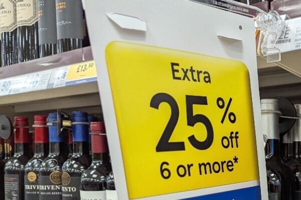 25% Off Wine at Tesco