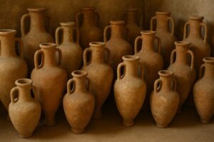 amphorae (How Science is Uncorking the Secrets of Early Winemaking)