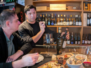 winetasting (Sibarita in Vigo, Spain)