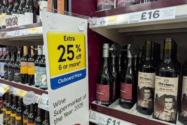 25% Off Wine at Tesco