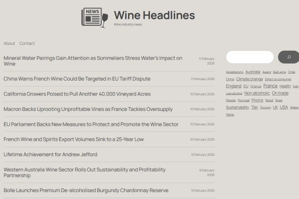 Introducing Wine Headlines: Daily Industry News