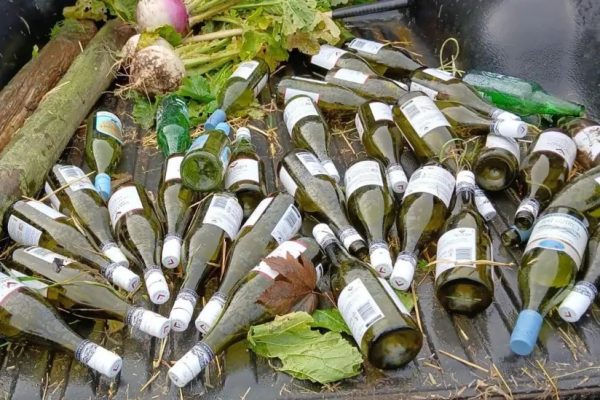 Mystery Wine Bottle Dumping Leaves East Yorkshire Villagers Baffled
