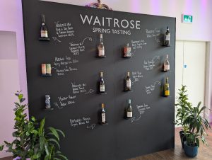 waitroseblackboard (Waitrose Spring Tasting)