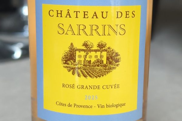 Château des Sarrins Rosé Grande Cuvée