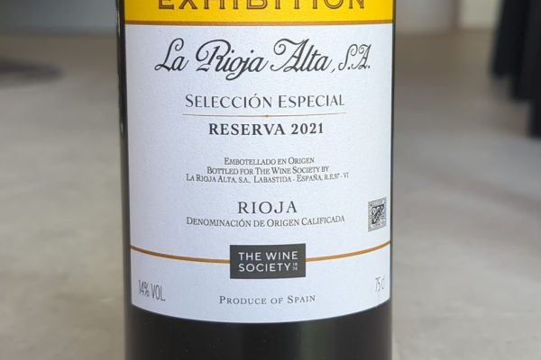 The Society’s Exhibition “Selección Especial” Rioja Reserva